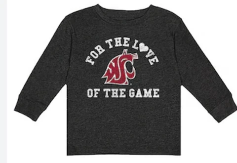 Washington State Cougars Women's  Long Sleeve XL T-Shirt Gameday Couture NWT J47 Cover