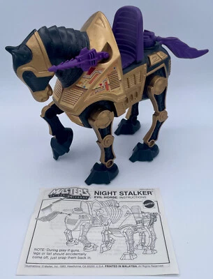 Night Stalker MOTU Masters of the Universe De colección 100% Completo Instr 1985 Casi Nuevo Foto 1 de 4