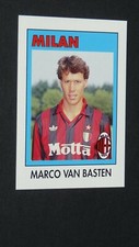#196 MARCO VAN BASTEN MILAN AC ROSSONERI FOOTBALL FOOTBALLERS 1992-1993 EUROFLASH