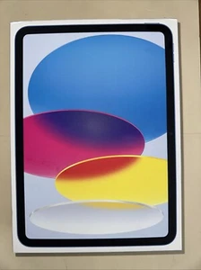 Apple iPad 10th Gen 256GB Blue Wi-Fi MPQ93LL/A - Factory Sealed - Brand New - Picture 1 of 5