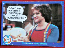MORK & MINDY - Card #29 - SOME OF MY BEST FRIENDS - Topps - ROBIN WILLIAMS 1978