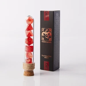 Healing Potion | Polyhedral Dice| DICE DnD D&D RPG Potion Flask With Dice Bag - Picture 1 of 2