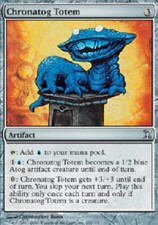 CHRONATOG TOTEM X4 4 4X Time Spiral MTG Magic the Gathering Cards DJMagic
