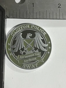 Clinton Police SWAT Challenge Coin - Bild 1 von 4