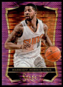 2013-14 Select Prizms Purple #127 Markieff Morris /99