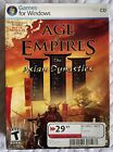 Age of Empires 3 III The Asian Dynasties Expansion Pack CIB Complete Tested!
