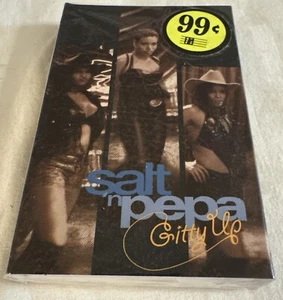 SALT N PEPA GITTY UP - CASSETTE SINGLE - NEW SEALED - Picture 1 of 6