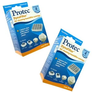 2 PACK x 3 = 6ct Protec DynaFilter Kaz Air Cleaning Humidifier Replace Cartridge - Picture 1 of 7