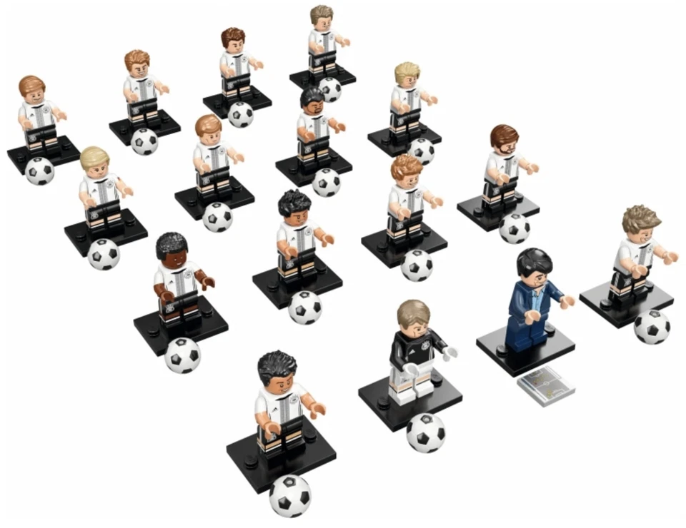Lego New Series 71014 Minifigures Deutscher Fussball-Bund DFB Soccer Team Figs - Image 1 of 1