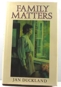 Family Matters Fiction Hardcover by Jan Duckland Vintage 1987 Family Life DJ - Imagen 1 de 15