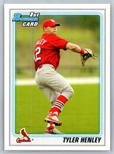 2010 Bowman #BP4 Tyler Henley Prospects NM+