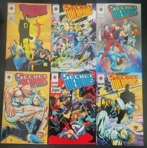 ARMI SEGRETE #1-6 (1993) VALOROSI FUMETTI SET COMPLETO DI 6 NUMERI! JOE ST PIERRE! - Foto 1 di 1