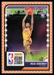 2023-24 Aros Embrujados Bilal Coulibaly #287 Baloncesto Magos RC Naranja - Imagen 1 de 2