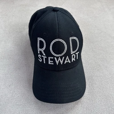Rod Stewart Concert Tour Adjustable Hat. Black. One Size. 2017 Las Vegas - Image 1 of 4