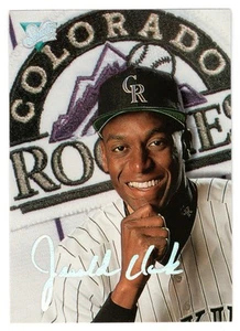Jerald Clark - Colorado Rockies (MLB) 1993 Leaf Studio Baseball # 41 Mint - Picture 1 of 1