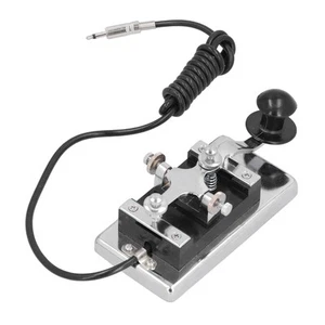 Klucz telegraficzny Morse Practice Key K4 Prosty klucz Kod Morse'a Telegraf - Zdjęcie 1 z 6