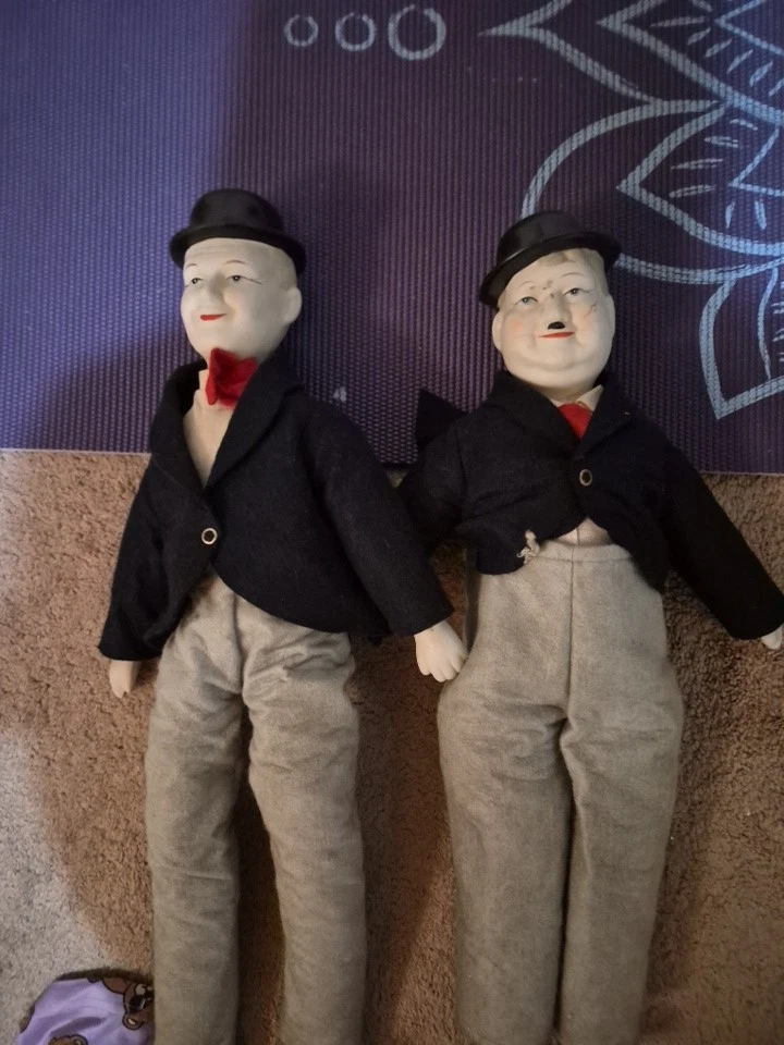 Laurel And Hardy Dolls In Vintage & Antique Character Toys for