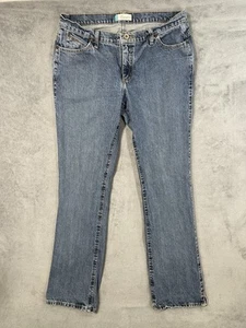 Wrangler Jeans Womens 14 Blue Cash Cowgirl Cut Straight Midrise Western Cowgirl - Picture 1 of 12