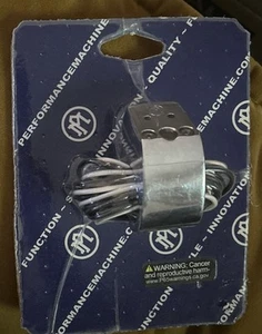 PM Handlebar 1 Button Switch Polished Harley Clutch side 0062-2036 - Picture 1 of 2
