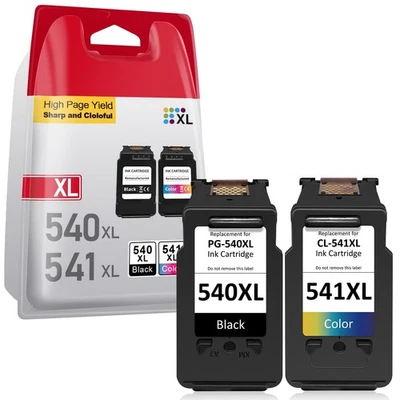 Druckerpatronen PG-540XL & CL-541XL Multipack 1x Schwarz + 1x Farbe-Tintenpat... - Bild 1 von 4