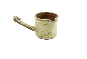 The Pottery Works Flameware  1 qt Saucepan Silverman Fitzwilliam NH - Picture 1 of 8