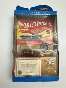 Hot Wheels 1969 Commemorative Replica TWIN MILL w/ Badge & Pin *Aged Box - Picture 1 of 12