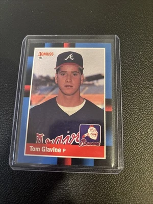 1988 年 Donruss - Tom Glavine #644 Last Line Begins with Up (RC) — 第 1/2 张图片