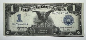 1899 $1 Silver Certificate Black Eagle Fr. 235 - Picture 1 of 2