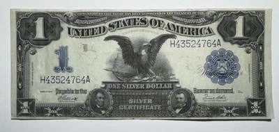 1899 $1 Silver Certificate Black Eagle Fr. 235 - Image 1 of 2