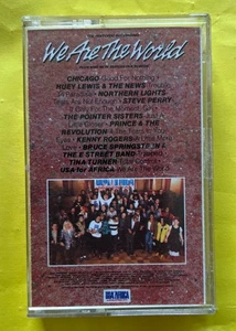 We Are The World USA for Africa  Cassette Tape 1985 Bruce Springsteen  Exc Cond - Picture 1 of 4