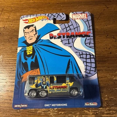 Autocaravana Hot Wheels PREMIUM MARVEL Dr Strange GMC nueva Foto 1 de 4