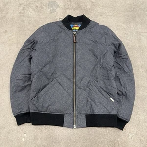 Vintage Eddie Bauer 1936 Skyliner Modell Daunenjacke mittelgrau gesteppt Reißverschluss - Bild 1 von 7
