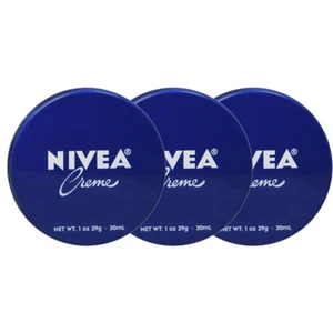 3 pcs Nivea Travel Size 1 oz. Creme Hand Body Skin Moisturizing Cream 30ml - Picture 1 of 2