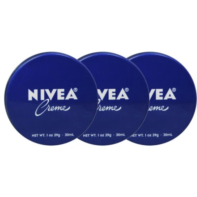 3 pcs Nivea Travel Size 1 oz. Creme Hand Body Skin Moisturizing Cream 30ml - Image 1 of 2