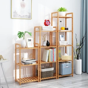 3 4 5 Tier Wooden Shoe Rack Footwear Storage Organizer Unit Stand Books Shelf UK - Picture 1 of 23