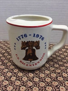 *1776-1976*Bicentennial Mustache*Coffee Mug(Pine Bluff Sand & Gravel*16300C - Picture 1 of 4