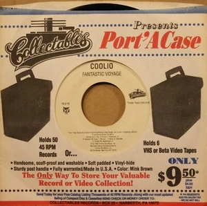 COOLIO **Fantastic Voyage** 1994 Hip Hop 45 on TOMMY BOY 617 COLLECTABLES - Picture 1 of 1