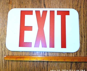 Lithonia Lighting Exit Sign Cover. (Cover Only) - Picture 1 of 2
