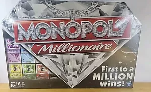 Monopoly Millionär Familie Brettspiel Hasbro Parker Bros NEU/Versiegelt! - Bild 1 von 5