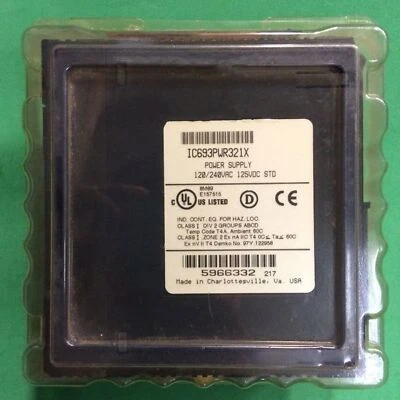 IC693PWR321X One New GE Fanuc IC693PWR321X Power Supply Expedited Shipping - Image 1 of 3