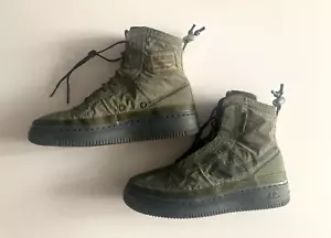 Nike Air Force 1 High Shell 2019 Green Women UK 3.5/US 6/EU 36.5 BQ6096-301 - Imagen 1 de 10