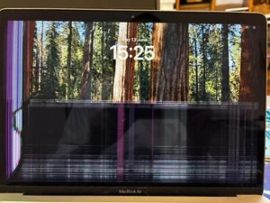 MacBook Air A2337 M1 2020 13" LCD Display Bildschirm Baugruppe gesprungen - Bild 1 von 2