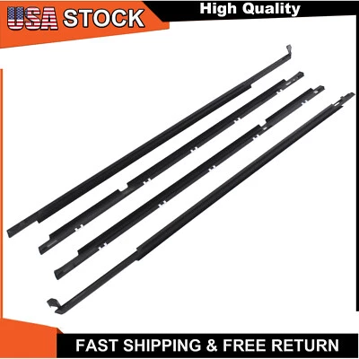 Juego de 4 correas de puerta moldeadas laterales para Toyota Corolla AE110 AE111 AE115 1995-2002 Foto 1 de 4