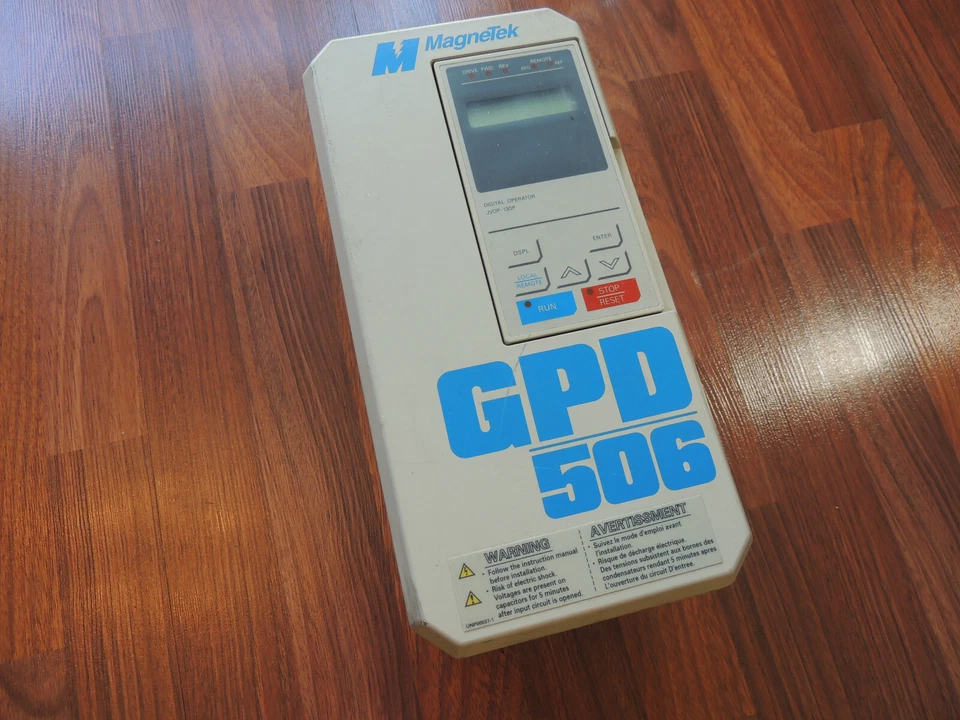 Magnetek GPD 506 3 Phase 0-460V AC Drive GPD506V-B008 PARTS / AS-IS - Image 1 of 4