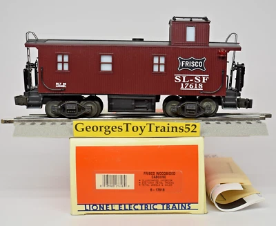 LIONEL 3-RAIL STD O #17618 SLSF FRISCO FRISCO FURGÓN DE FURGÓN 6-17618 NUEVO EN CAJA Foto 1 de 4