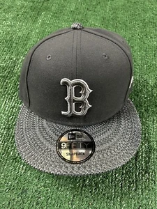 New Era MLB Boston Red Sox Woven Brim 9FIFTY Adjustable Medium/Large Grey - Picture 1 of 4