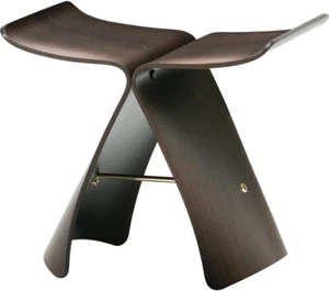 Tendo S-0521 RW-ST Chair Butterfly Stool Rosewood Sori Yanagi design - Picture 1 of 5