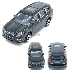 1/64 Scale Subaru Forester Model Car Diecast Toy Cars Friction Powered Black - Picture 1 of 7
