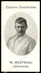 Taddy - 'County Cricketers Derbyshire' (1907) - W. Bestwick - Bild 1 von 2