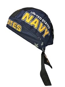 US Navy Military Eagle Headwrap Bandanna Sweatband Durag Capsmith Free Shipping - Picture 1 of 7